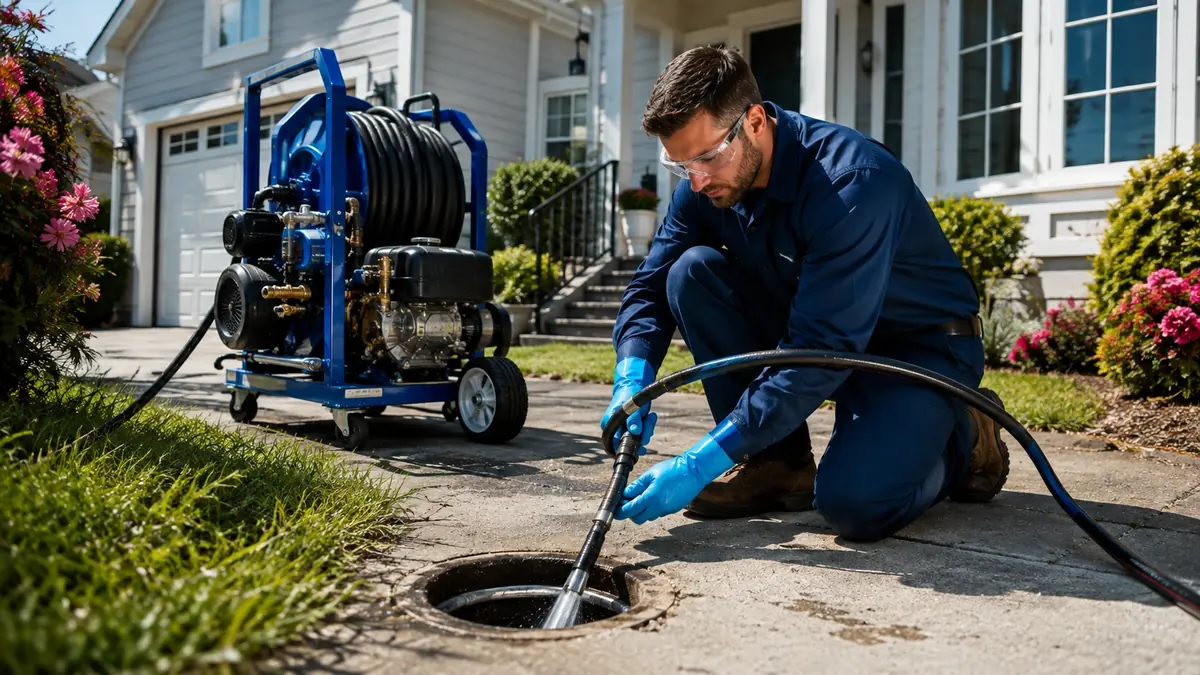 Residential Hydro Jet Drain Cleaning in Lucerne Valley