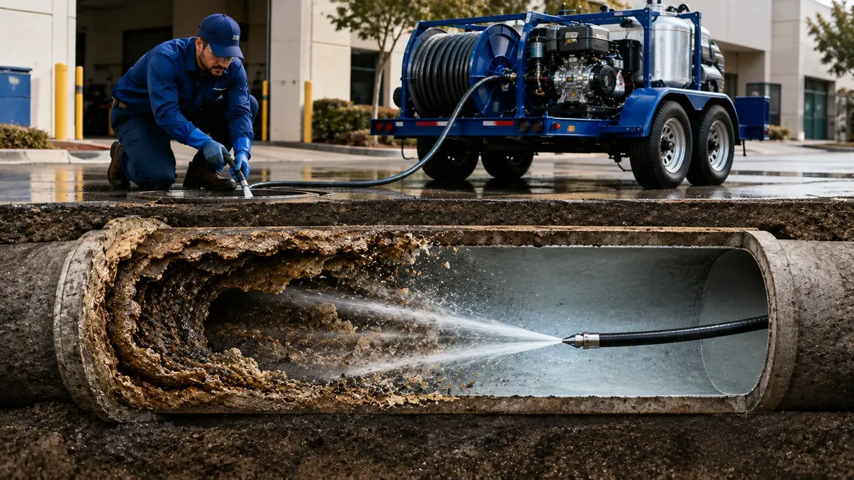 Sewer Pipe Descaling in Lucerne Valley